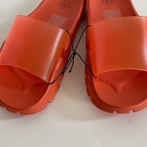 NWOT Urban Outfitters Rubber Slippers